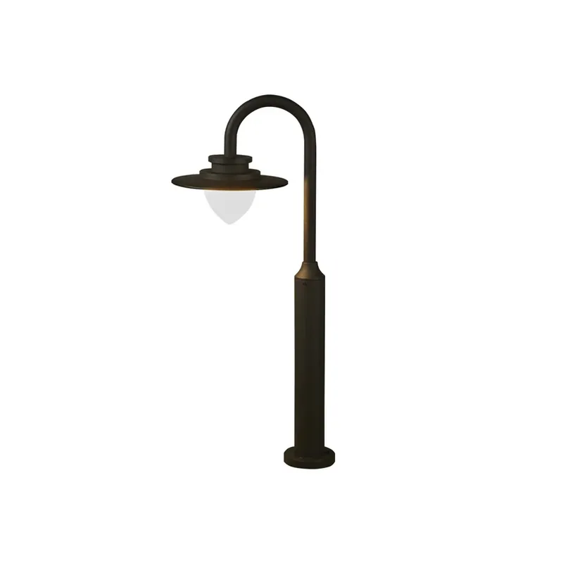 Lage Kosten LED tuinpadverlichting Texas, IP54, grafietkleurig, hoogte 80 cm