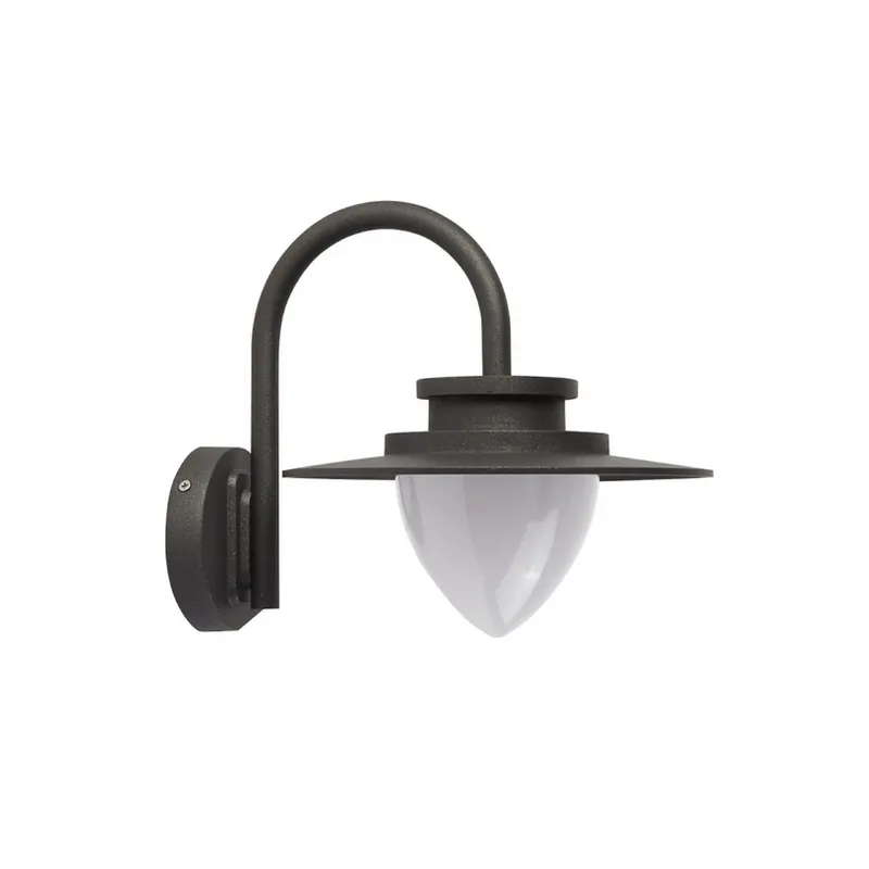 Seizoensaanbieding LED buiten wandlamp Texas, IP54, grafietkleurig, metaal