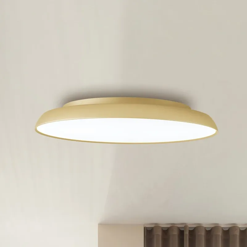 Exclusieve Aanbieding LED plafondlamp Art, Ø 45 cm, crème-goudkleurig, metaal