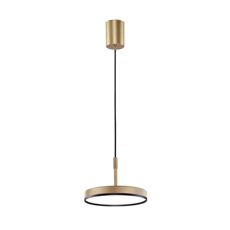 Speciale Aanbieding LED hanglamp Don, goudkleurig, Ø 20 cm, metaal