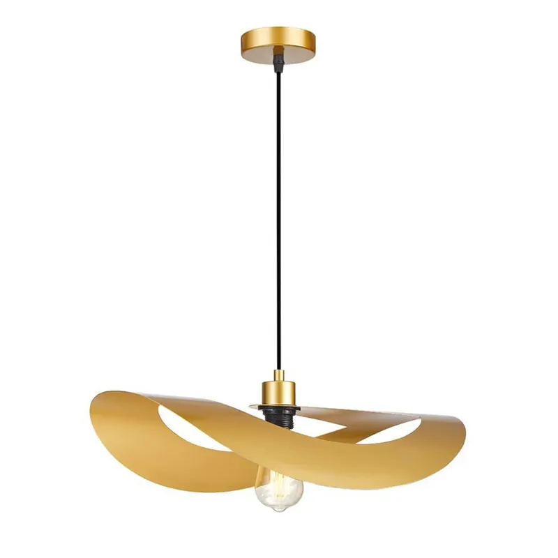 Beste Prijs Hanglamp Mas, goudkleurig, Ø 50 cm, metaal