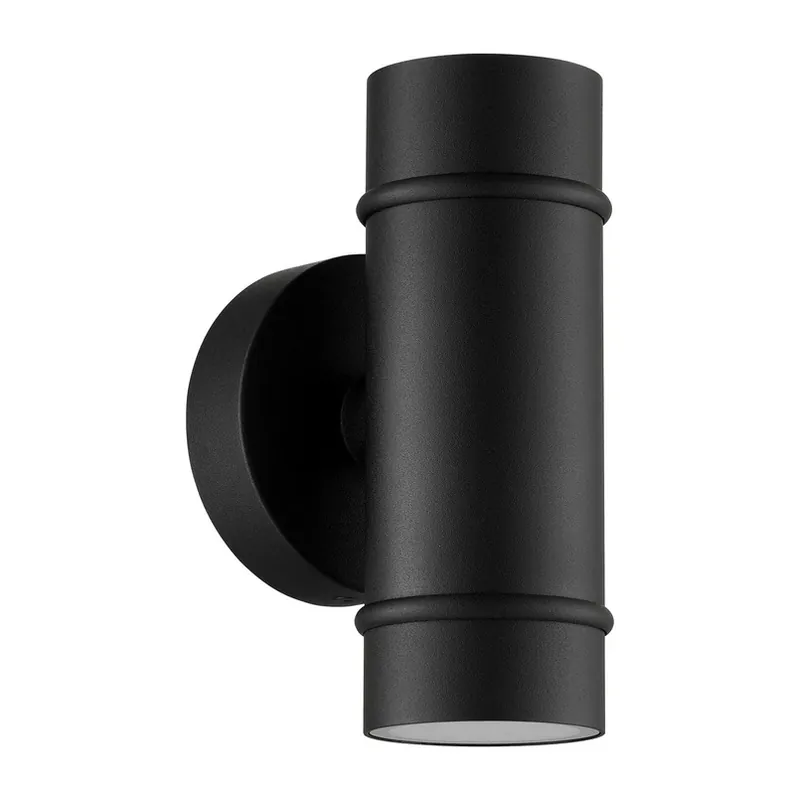 Alleen Vandaag Buitenwandlamp Artilus, zwart, aluminium, IP54, up/down