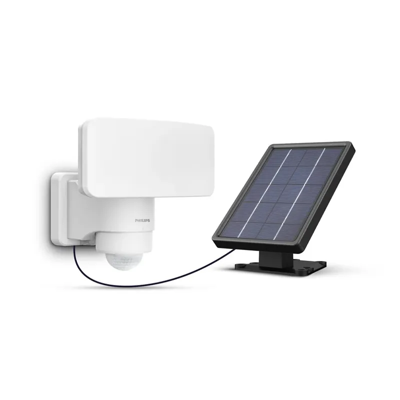 Bestseller Philips LED-buitenspot op zonne-energie Tylus, wit, 5.000 K, sensor
