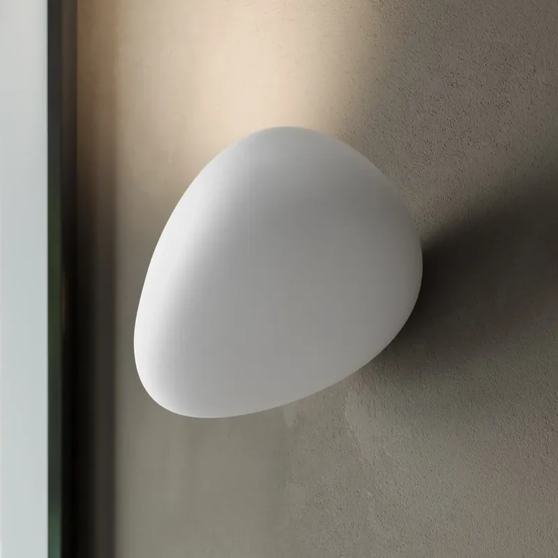 Karman LED buiten wandlamp Flò wit 16 x 12 cm kunsthars IP55 Beste Prijs