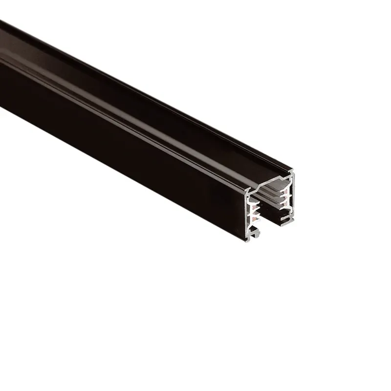 Ivela 3-fasen railsysteem LKM QUADRO DALI, zwart, 400 cm Gecertificeerd