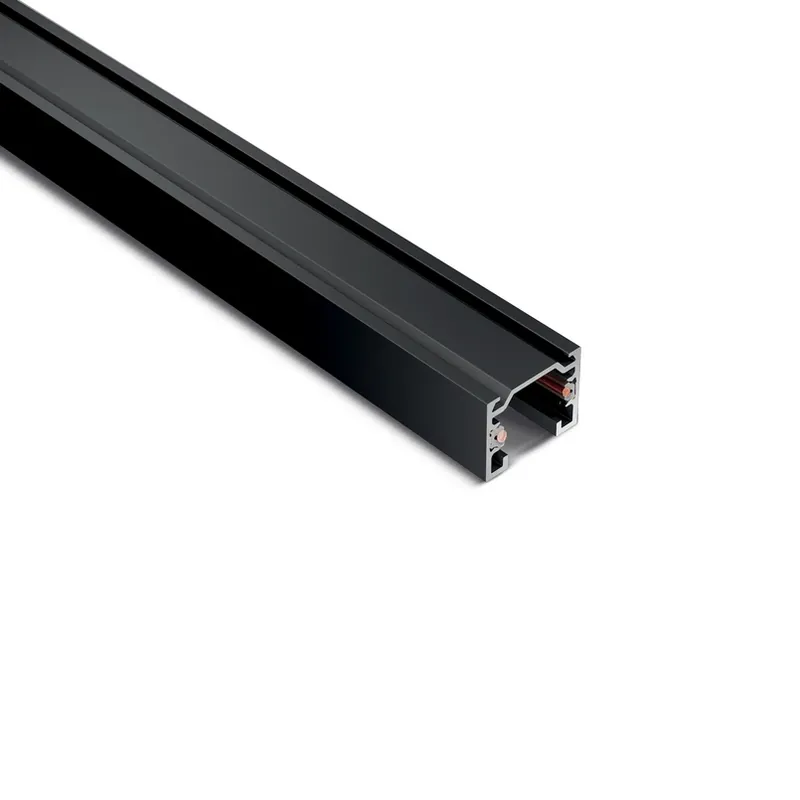 Speciale Aanbieding Ivela stroomrail SQUARE 48 V, zwart, lengte 300 cm metaal