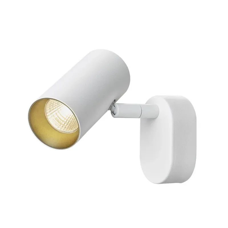 SLV LED wandspot Noblo, 2.700 K, wit, 13 cm, metaal Superprijs