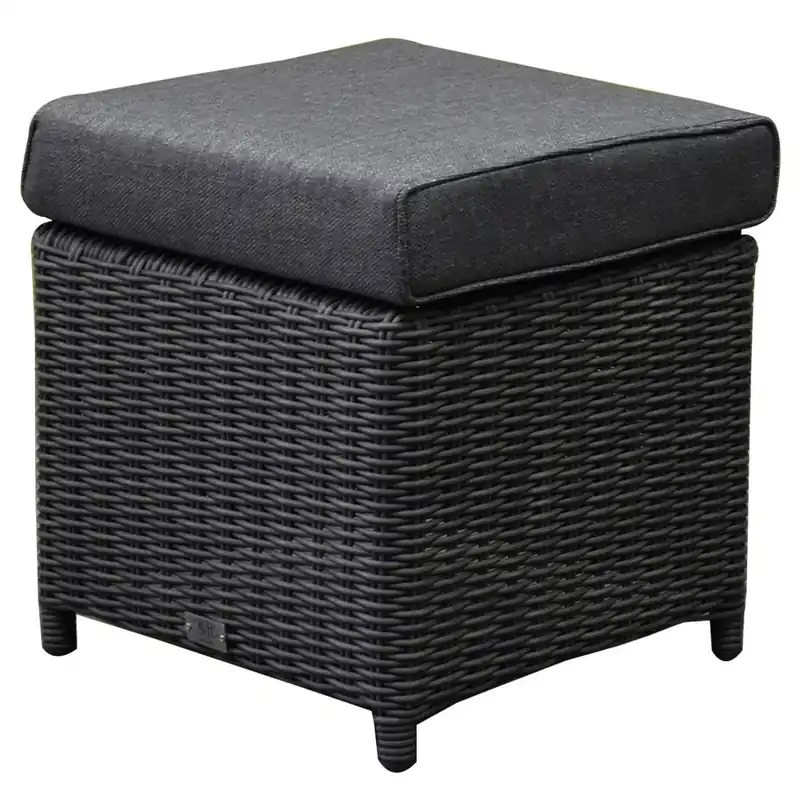 AVH-Collectie AVH Voetenbank premium 45x45xH45 cm antraciet Koopje