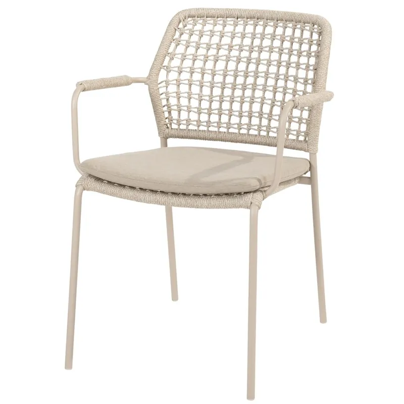Snelle Levering 4 Seasons Outdoor Barista dining tuinstoel stapelbaar latte Taste 4SO
