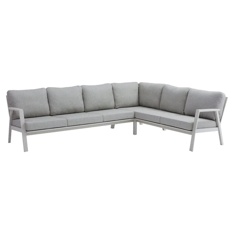 AVH-Collectie Barolo hoek loungeset 3 delig aluminium latte zand Express Levering