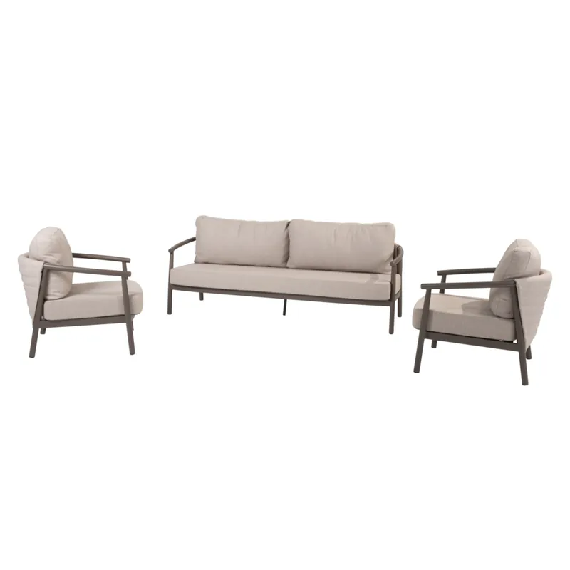 Taste 4SO Barolo stoel bank loungeset 3 delig terre Taste 4SO Flitsaanbieding