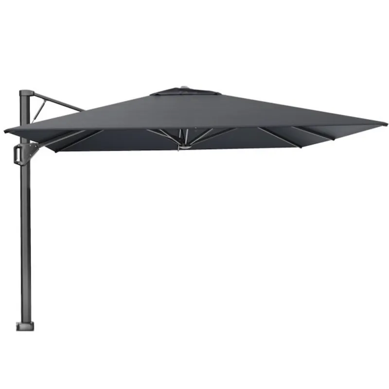 Exclusieve Aanbieding Platinum Beaufort premium zweefparasol 320x320 cm faded black