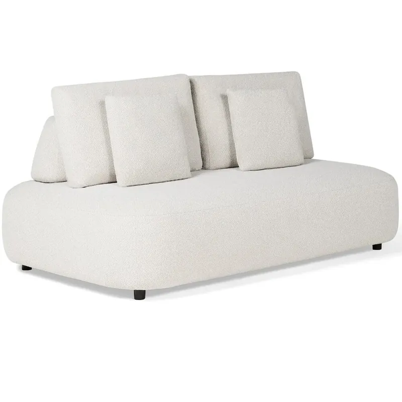 Flitsaanbieding SUNS Blocchi 2-zitsbank wit grijs boucle SUNS