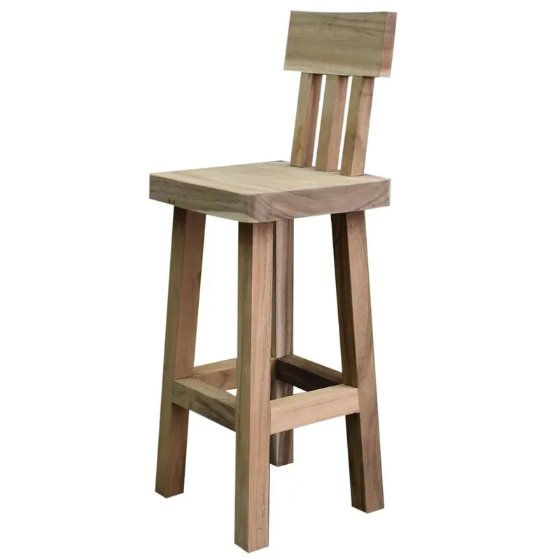AVH-Collectie Boomstam barstoel 40x40xH114 cm Voordeelprijs
