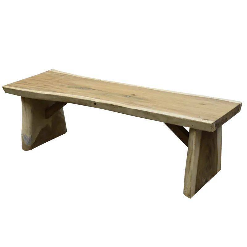 Beste Prijs AVH-Collectie Boomstam tuinbank 150x40-50xH46,5 cm