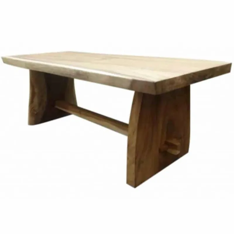 Nieuw AVH-Collectie Boomstamtafel 200x90xH77,5 cm - bladdikte 8 cm