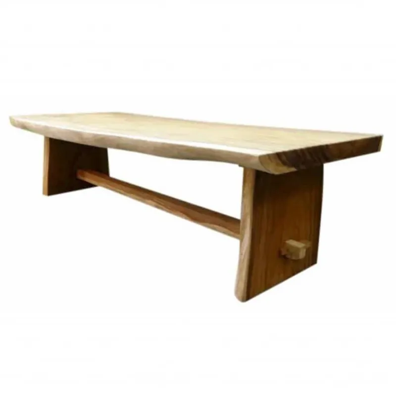 AVH-Collectie Boomstamtafel 250x100xH77,5 cm - bladdikte 10 cm Beperkte Voorraad