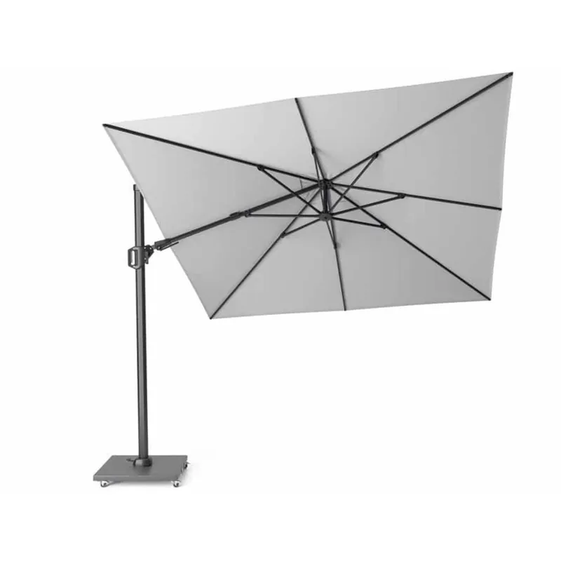 Exclusieve Aanbieding Platinum Challenger T2 zweefparasol 300x300 cm wit