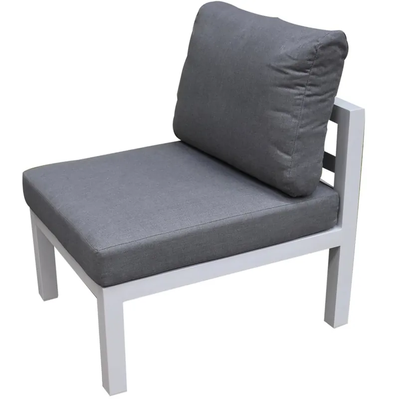 AVH-Collectie Fabri middenelement aluminium wit Seizoensaanbieding