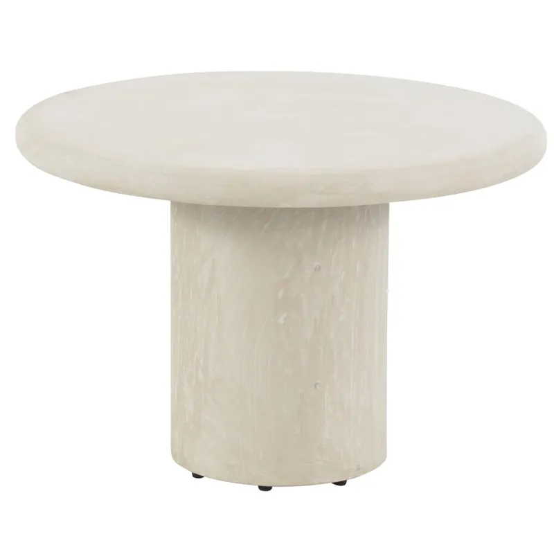 4 Seasons Outdoor Hampton lounge tuintafel rond mortex beige 60xH40 cm 4 Seasons Outdoor Bestseller