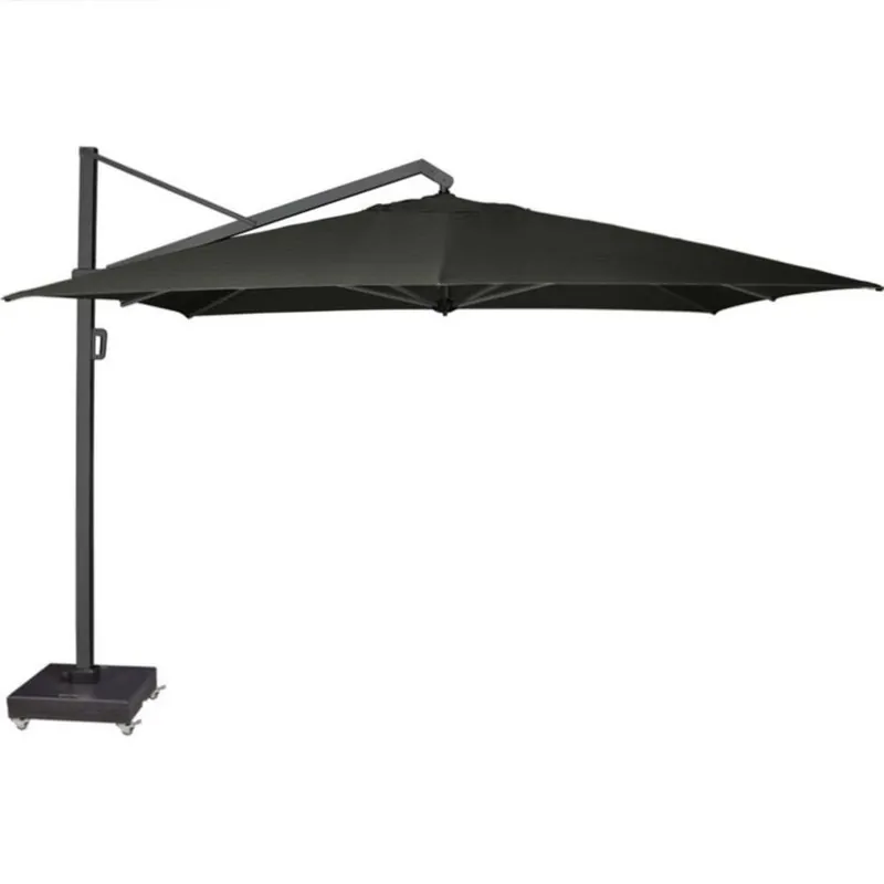 Platinum Icon premium zweefparasol 350x350 cm faded black Hete Deal