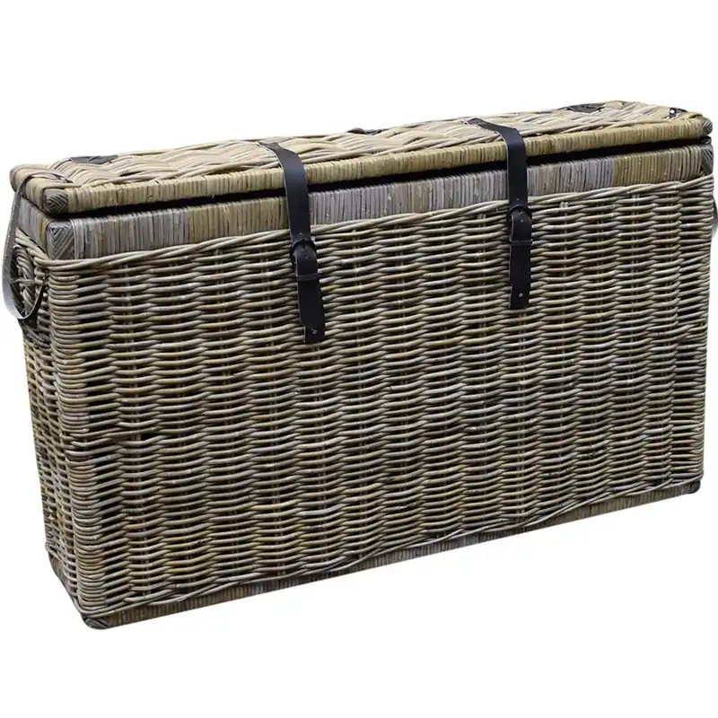 Betrouwbaar AVH-Collectie Kussenbox klein 135x35xH80 cm naturel rotan
