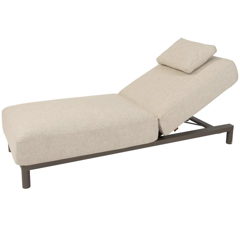 4 Seasons Outdoor Madeira ligbed met hoofdondersteuning terre 4 Seasons Outdoor Beste Prijs