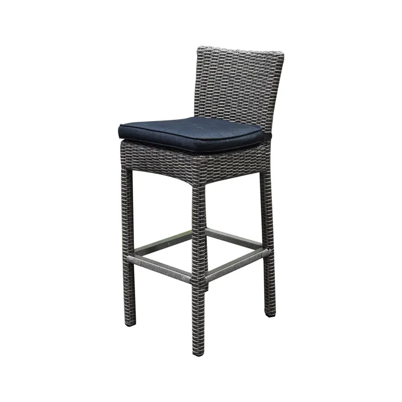 Op = Op AVH-Collectie Oxford barstoel grijs wicker