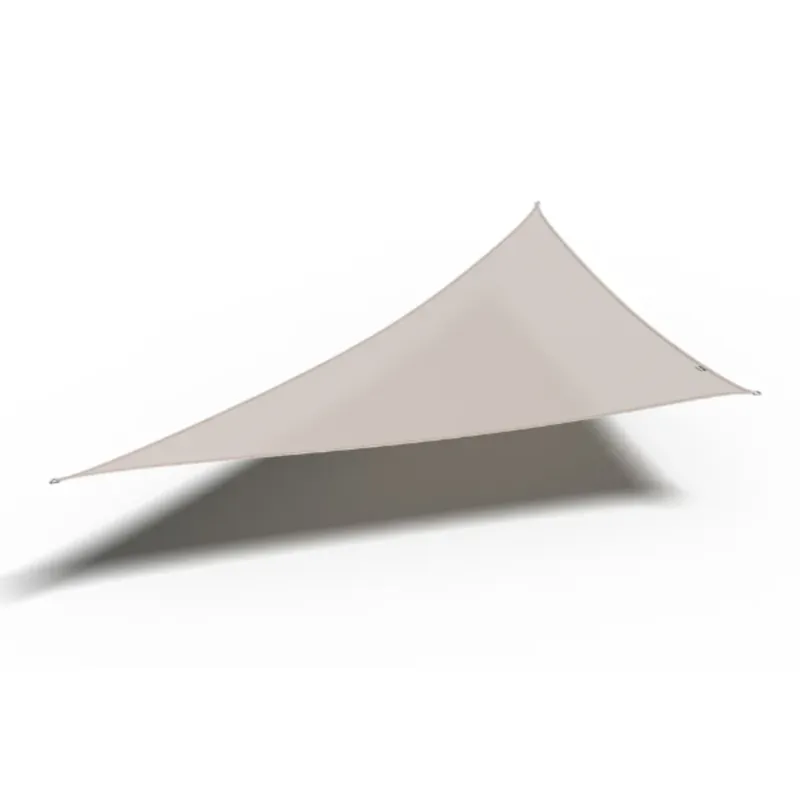 Op = Op Platinum Platinum Sun & Shade Coolfit schaduwdoek driehoek 90° 710x500x500cm Greige