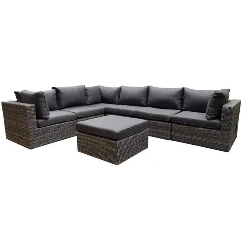 AVH-Collectie Rio hoek loungeset 7-delig antraciet Merkproduct