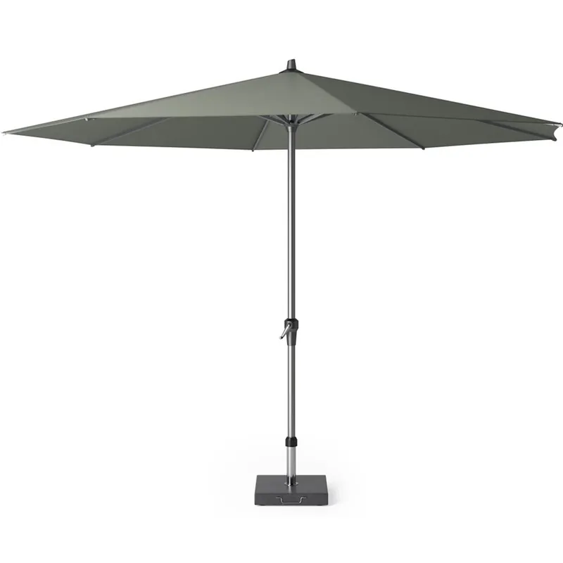 Platinum Riva parasol 400 cm rond olijf Beste Prijs