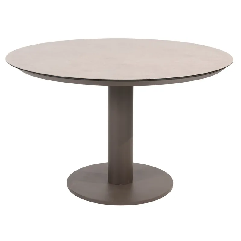 Shop Nu Taste 4SO Sarah dining tuintafel 120xH75 cm printed ceramic terre Taste 4SO