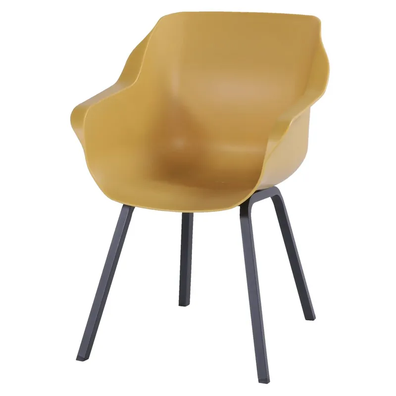 Nieuw Hartman Sophie Element dining tuinstoel curry yellow Hartman