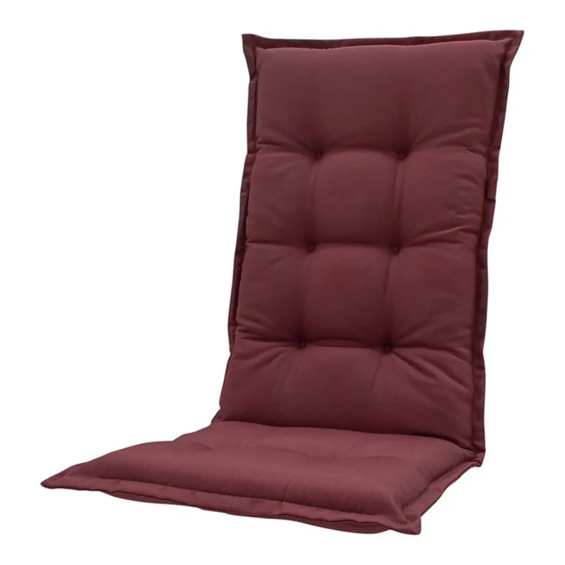 Goedkoop Madison Standenstoel hoge rug kussen 123x50 cm Panama bordeaux