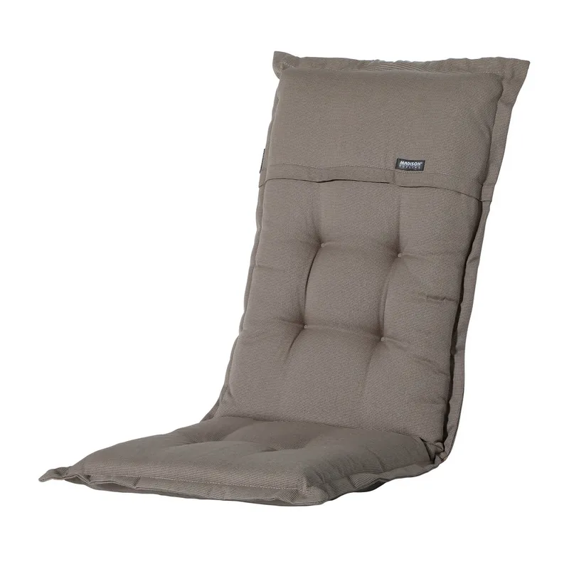 Veilige Betaling Madison Standenstoel hoge rug kussen 123x50 cm Rib liver