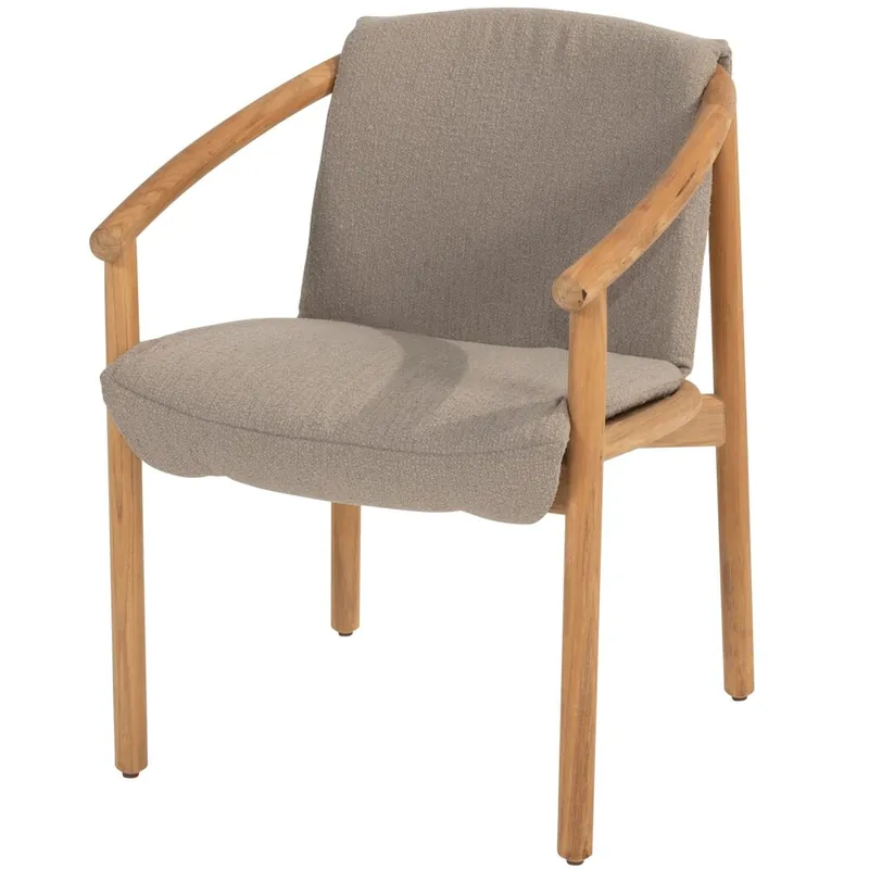 Aanbieding 4 Seasons Outdoor Tess dining tuinstoel teak 4 Seasons Outdoor