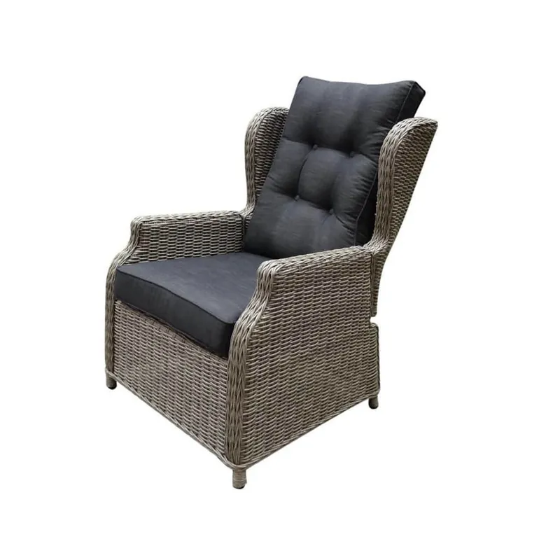 AVH-Collectie Toscane XL lounge tuinstoel verstelbaar grijs Veilige Betaling