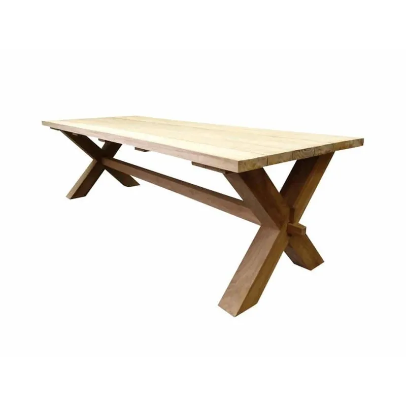 Hoge Kwaliteit AVH-Collectie Zambia dining tuintafel 300x100xH77 cm teak