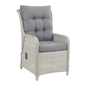 Koop Online Verstelbare Dining tuinstoel Dublin Mystic Grey Wicker