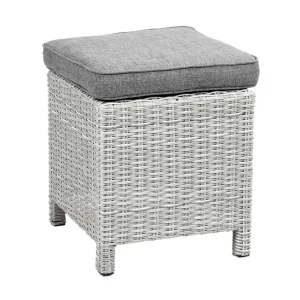 Hocker Dublin 40x40cm Mystic Grey Wicker Gecertificeerd