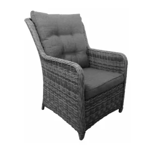 Bestseller Dining tuinstoel Sevilla Ash Grey Wicker 4 Seizoenen