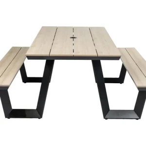 Korting Picknicktafel Coffee Bay Wood Aluminium & Polywood