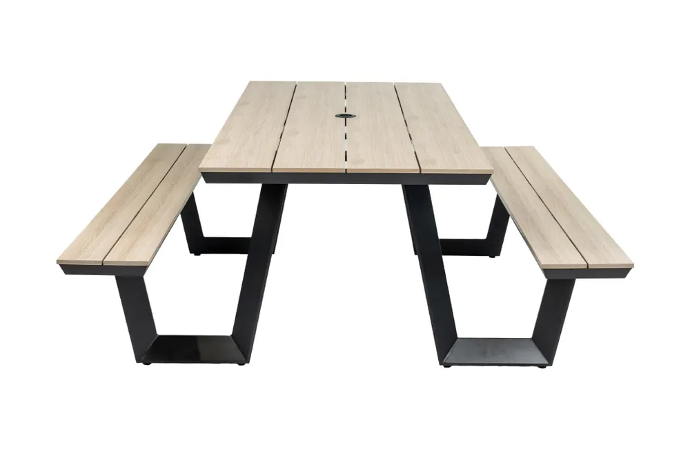 Korting Picknicktafel Coffee Bay Wood Aluminium & Polywood