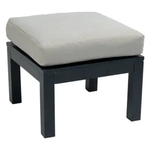 Express Levering Hocker Bezano Matt Black/Off White Aluminium