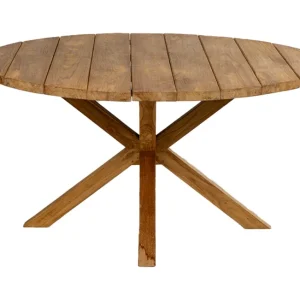 Lage Prijs Ronde tuintafel ø120cm Ayra Teakhout 4 Seizoenen