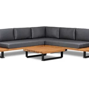 Hoek Loungeset Bastan Grey Acacia en Aluminium Brafab Beperkt Aanbod