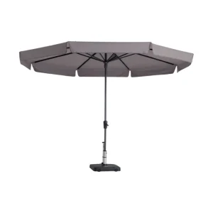 Koop Online Madison Parasol Syros Luxe Round Taupe ∅350cm