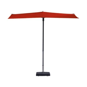 Laatste Kans Madison Parasol Sun Wave Brick Red 270x150cm