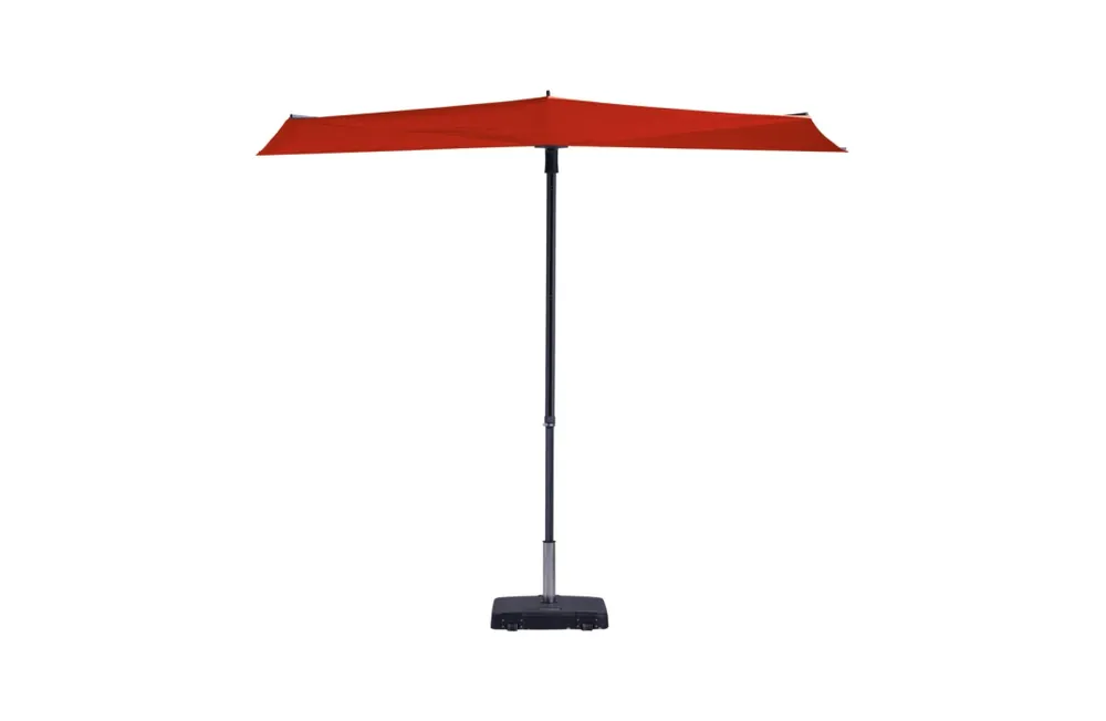 Laatste Kans Madison Parasol Sun Wave Brick Red 270x150cm
