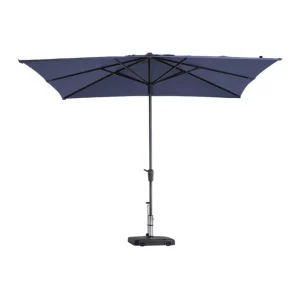 Favoriet Madison Parasol Syros Luxe Square Safier Blue 280x280cm